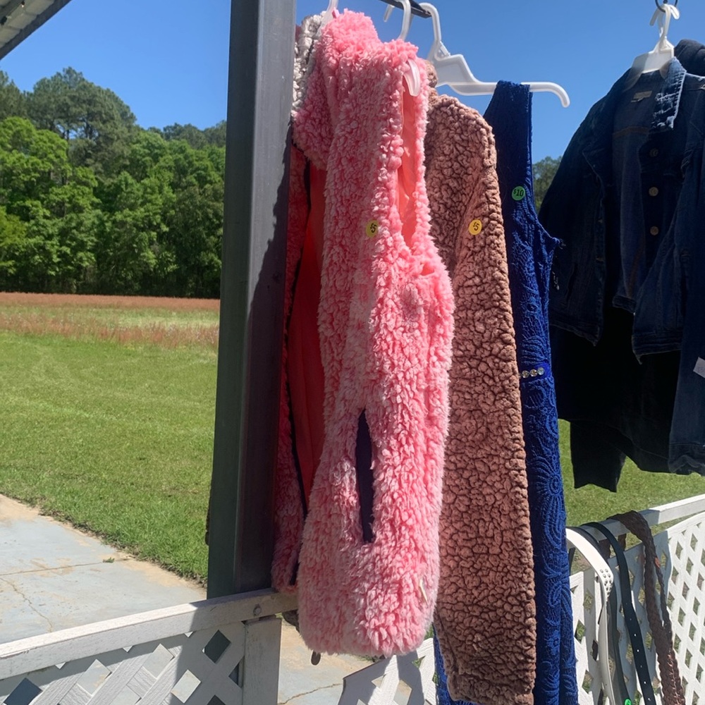 Simply Southern Vest/ random tshirts